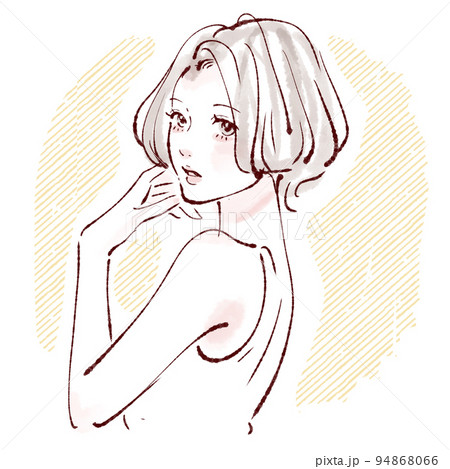 女性のイラスト素材 女性のイラスト素材 94868066