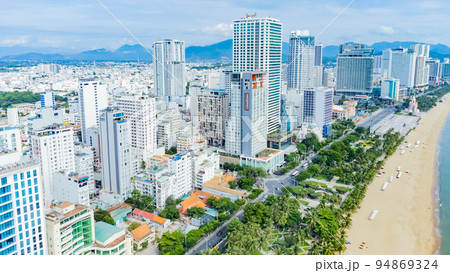 Nha Trang from a drone. Nha Trang from a drone. 94869324
