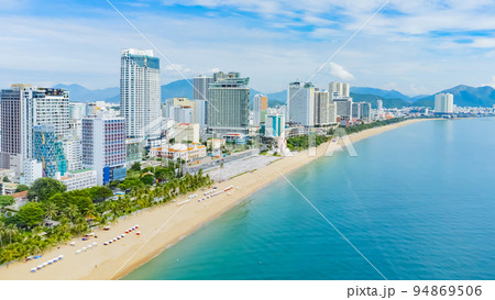 Nha Trang from a drone. Nha Trang from a drone. 94869506