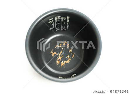 テフロン加工の剥がれた炊飯器の内釜 94871241
