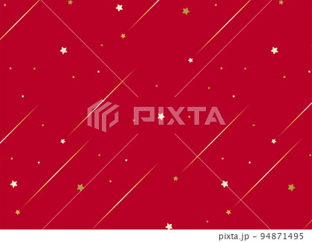 流れ星のある星空のシームレスなパターン背景 94871495