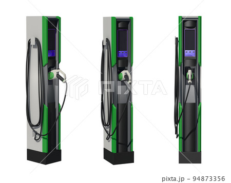 電気自動車 EV 充電スタンド 充電口 チャージャー 電気自動車 EV 充電スタンド 充電口 チャージャー 94873356