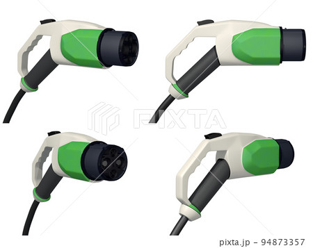 電気自動車 EV 充電スタンド 充電口 チャージャー 電気自動車 EV 充電スタンド 充電口 チャージャー 94873357