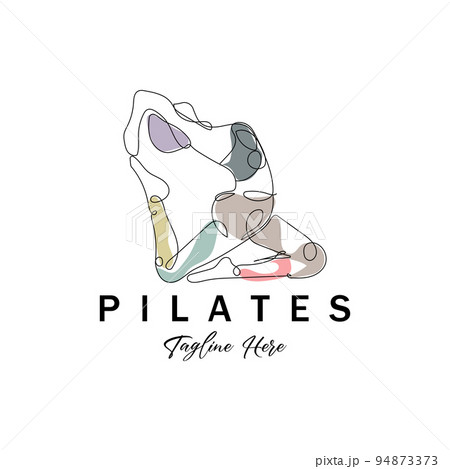 1,100+ Pilates Logo Stock Illustrations, Royalty-Free Vector Graphics &  Clip Art - iStock