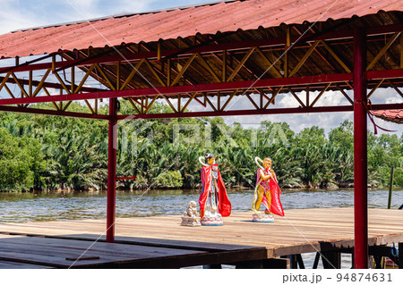 マレーシア　四海龍王大伯公庙　お寺 94874631