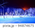 青い池ライトアップ 94874675