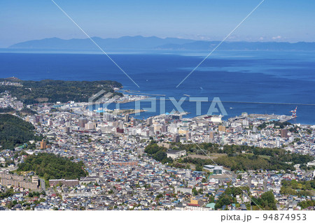天狗山展望台からの風景　俯瞰　北海道小樽市 94874953