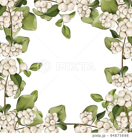 The frame is made of snowdrift The frame is made of snowdrift 94875698