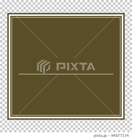Simple square frame Simple square frame 94877134