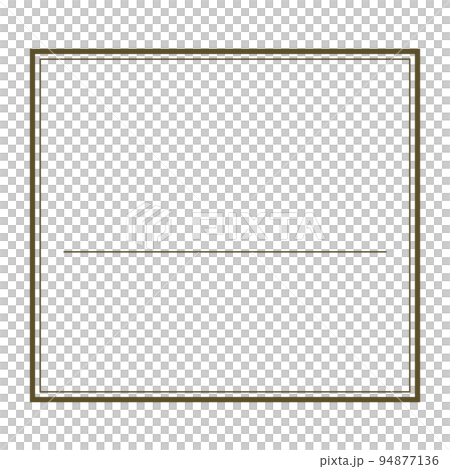 Simple square frame - Stock Illustration [94877136] - PIXTA