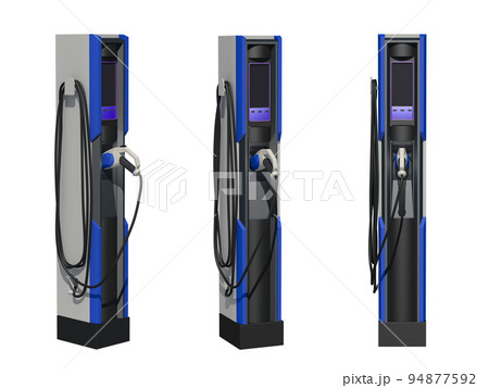 電気自動車　EV　充電スタンド　充電口　チャージャー 94877592