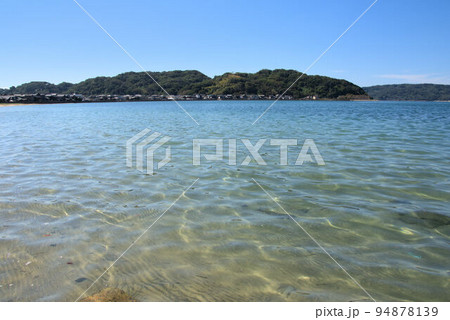 糸島市船越 引津湾 海の風景 糸島市船越 引津湾 海の風景 94878139