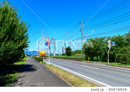 工事現場風景「世界的半導体メーカーTSMC（台湾積体電路製造）工場予定地」 94878939