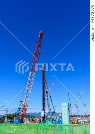 工事現場風景「世界的半導体メーカーTSMC(台湾積体電路製造)工場予定地」 工事現場風景「世界的半導体メーカーTSMC(台湾積体電路製造)工場予定地」 94878976