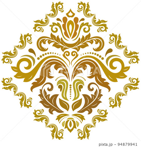 Classic Vector Fine Pattern With Various Arabesques 94879941