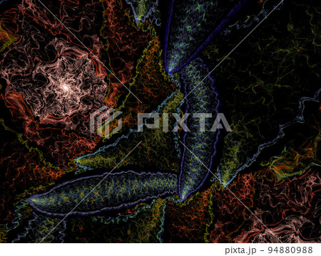 Imaginatory fractal abstract background Image 94880988