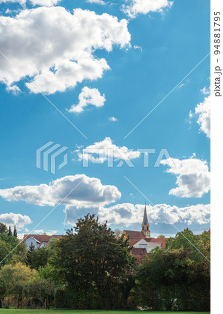 Freiberg am Neckar On the Sunset. Small European town in Baden Wurttemberg, Germany, Europe. Nekar river, southwestern Germany Freiberg am Neckar On the Sunset. Small European town in Baden Wurttemberg, Germany, Europe. Nekar river, southwestern Germany 94881795