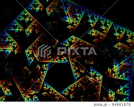 Imaginatory fractal abstract background Image 94881878