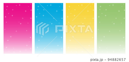 Set of colors stardust backgroundVibes Posters Design. 94882657