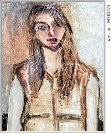 外国の女性 スウェーデンの人 顔 94883775