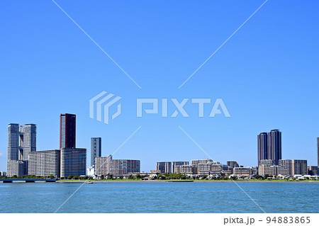 福岡市の風景　福岡アイランドシティ 94883865