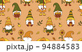Autumn gnome pattern 94884583