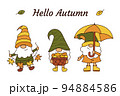 Autumn gnome card 94884586