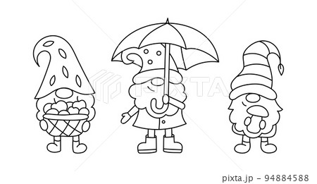Funny fall gnomes Funny fall gnomes 94884588