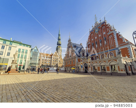 ラトビア・リガ 市庁舎広場 / Riga, Latvia ラトビア・リガ 市庁舎広場 / Riga, Latvia 94885003