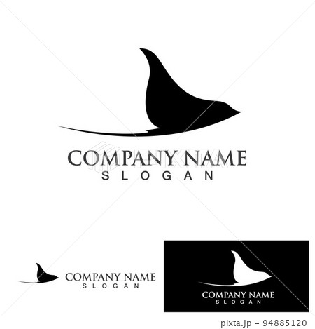 Stingray logo and symbol vector 94885120