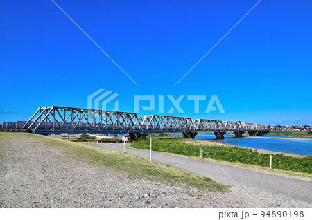 北陸本線手取川橋梁 94890198