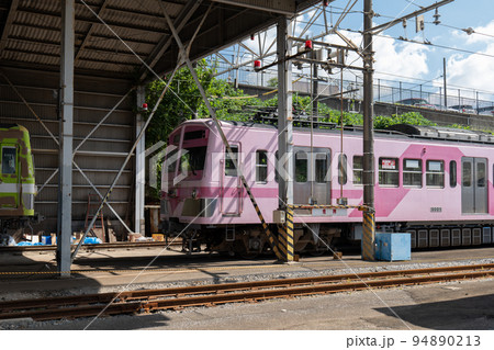 流山鉄道の検修所 流山駅 流山鉄道の検修所 流山駅 94890213