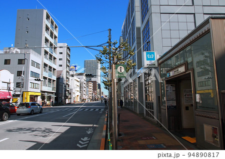 東京メトロ 清澄白河駅　清洲橋通り 94890817