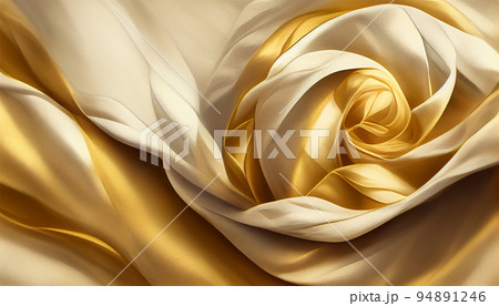 背景素材:ゴージャスな布（シルクサテン）の背景 94891246