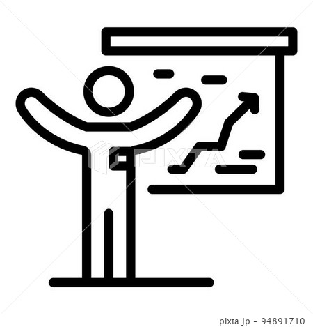 Succes money broker icon. Outline succes money broker vector icon for web design isolated on white background Succes money broker icon. Outline succes money broker vector icon for web design isolated on white background 94891710