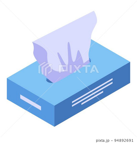 Wet wipes icon. Isometric of wet wipes vector icon for web design isolated on white background 94892691