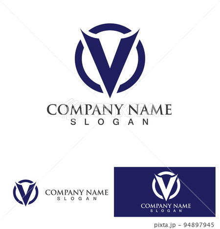 V Logo Template vector icon illustration 94897945