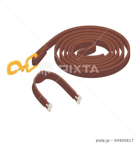 Equestrian equipment icon. Isometric illustration of equestrian equipment vector icon for web Equestrian equipment icon. Isometric illustration of equestrian equipment vector icon for web 94900817
