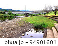 舞鶴公園　桜橋と荒瀬川 94901601