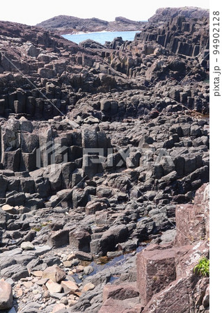 俵磯　爪木崎　下田　伊豆半島ジオパーク　柱状節理 94902128