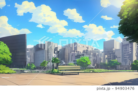 都会の公園2 94903476