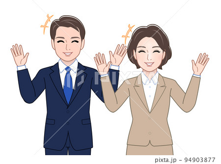 制服を着た男女 94903877