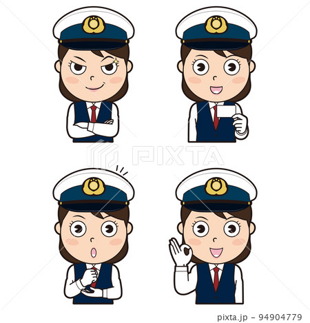 女性タクシー乗務員⑥ 女性タクシー乗務員⑥ 94904779