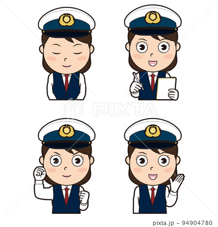 女性タクシー乗務員⑦ 女性タクシー乗務員⑦ 94904780