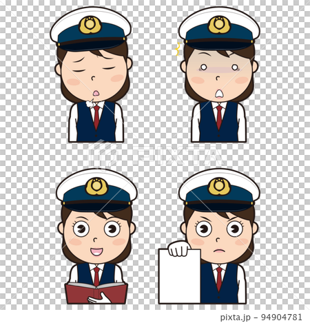 Female taxi driver⑧ 94904781