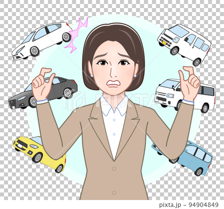 車販売の女性 94904849