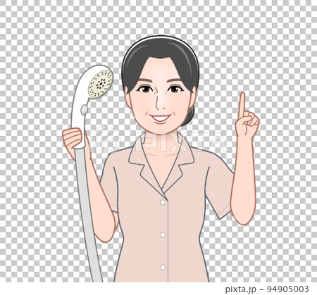 woman cleaning the bathroom woman cleaning the bathroom 94905003