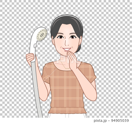 woman cleaning the bathroom woman cleaning the bathroom 94905039