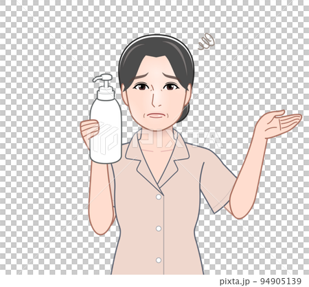 有洗髮水的家庭主婦 94905139