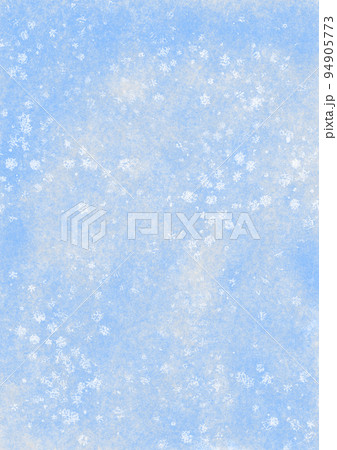 雪が舞う背景青 94905773